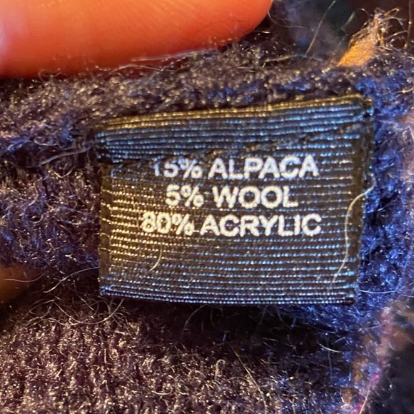Alpaca Connection | Alpaca-wool Blend Sweater | XL - Picture 6 of 6